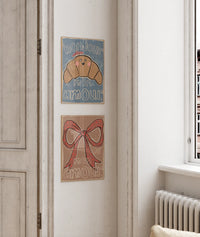 Studio loco poster croissant 50 x 70 cm