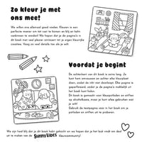 Sunny Vibes Rest & Relax Cute & Bold Colouring Book d