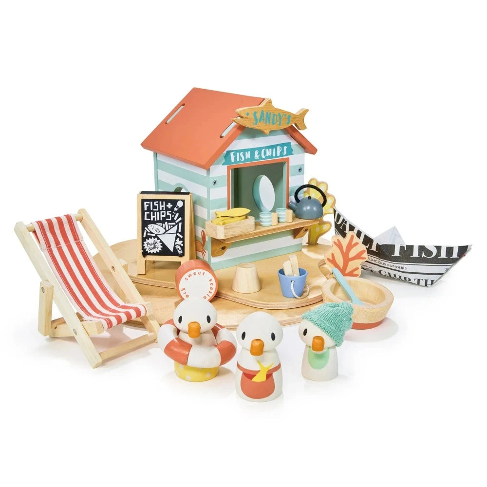 Tender Leaf Toys Sandy's strandcabine 3 jr+ 4608379