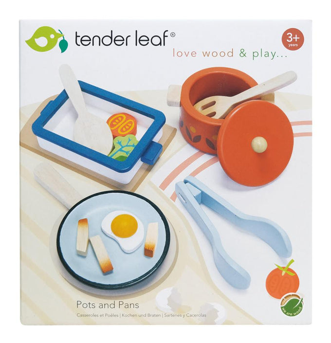 Tender Leaf Toys kitchen set 3 yrs+