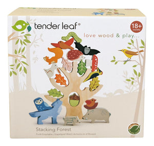 Tender Leaf Toys stacker forest 18 months +