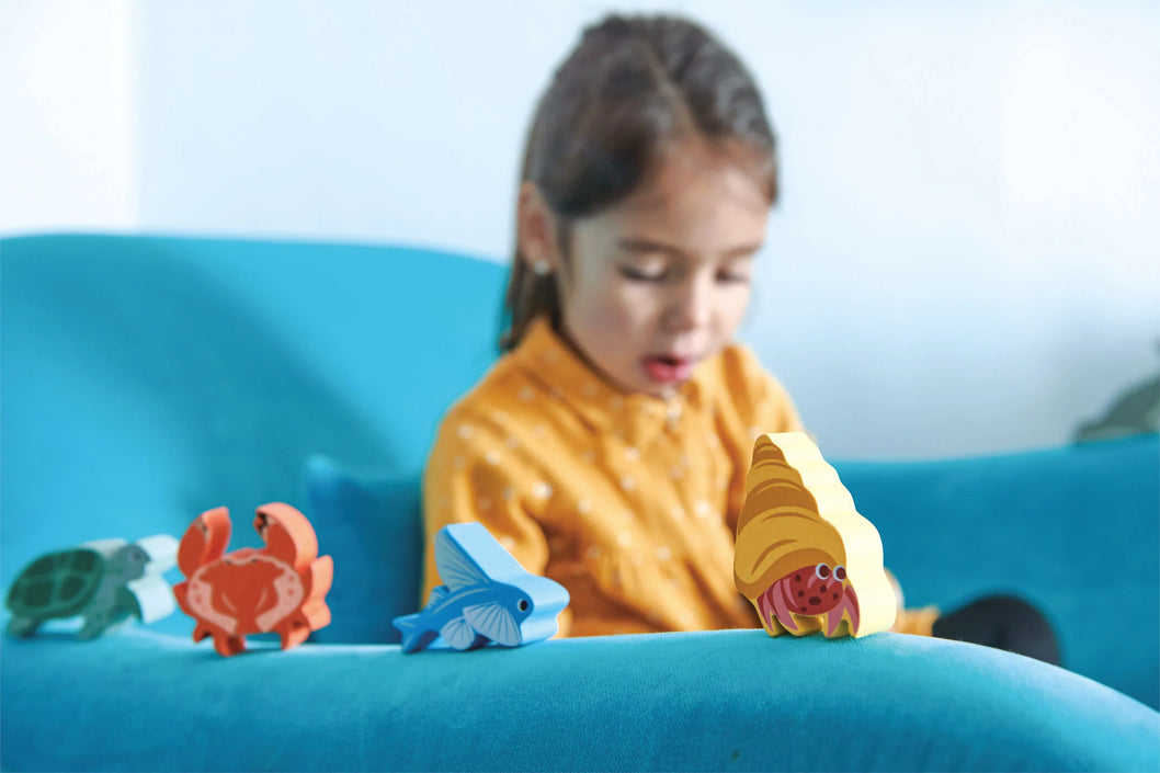 Tender Leaf Toys zeedieren 3jr+