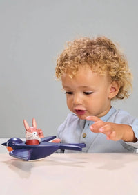 Tender Leaf Toys taxi forest animals 18 m +