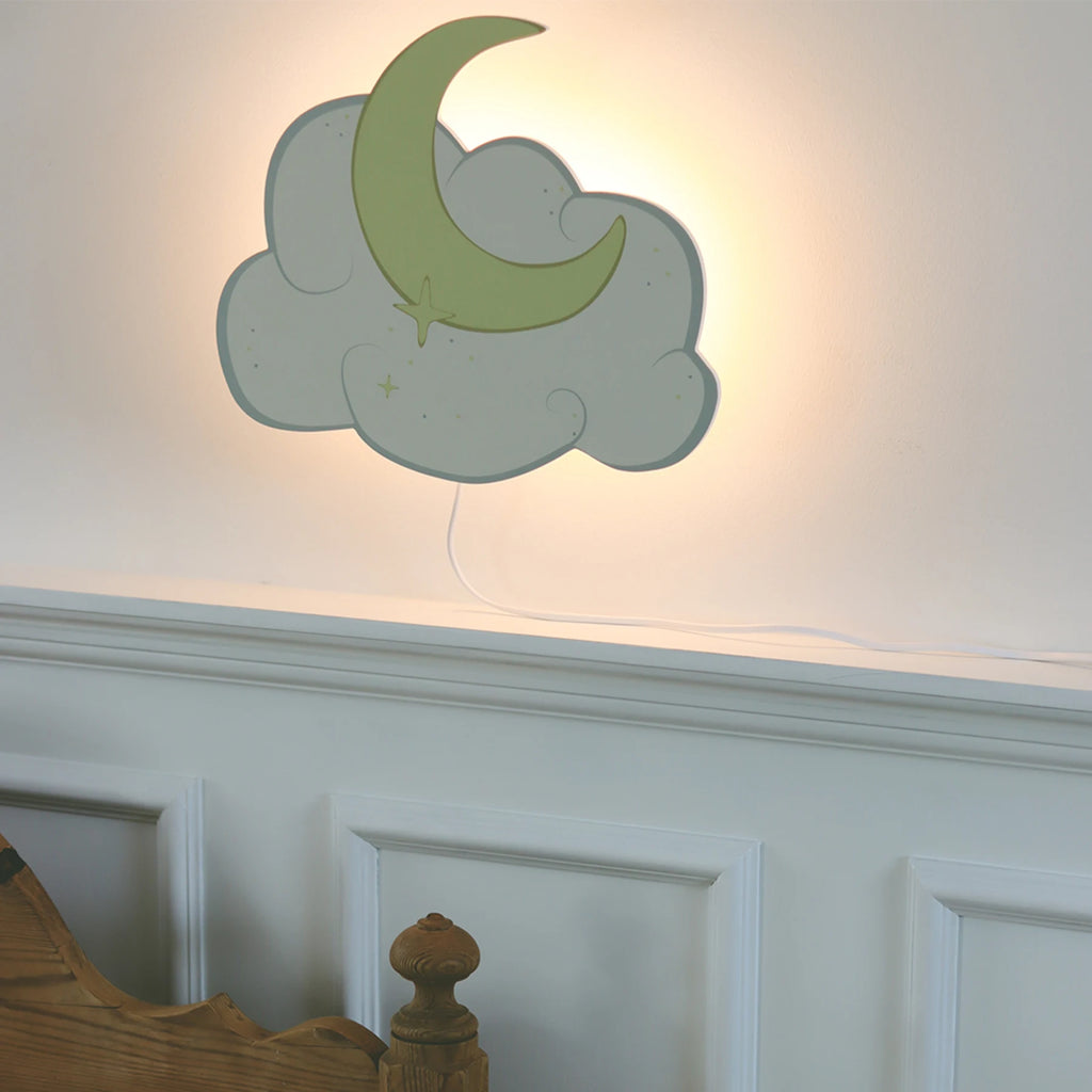 Buy That's mine wandlamp moon and cloud