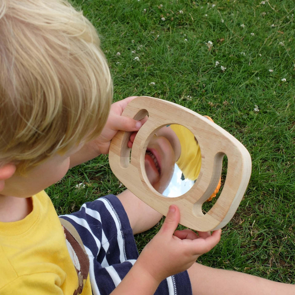 Tickit houten lachspiegel - easy hold 12 mnd+ 5060138820432