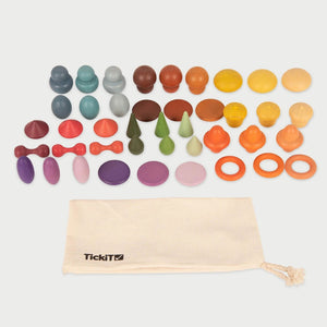 Tickit houten schatten regenboogfiguren 3 jr+33074051c