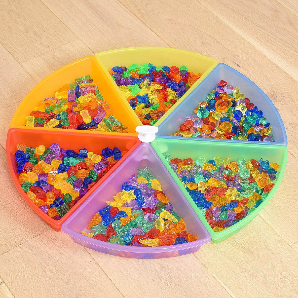 Tickit doorschijnende kleurbakken