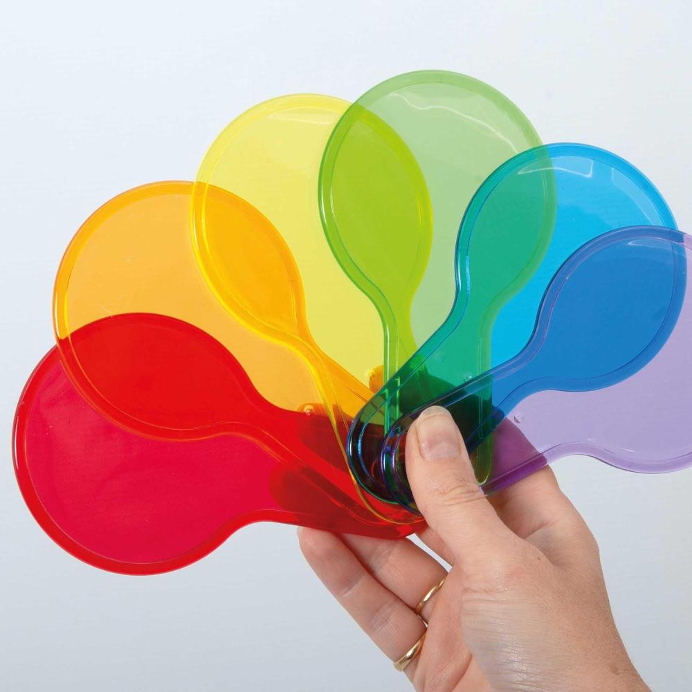Tickit doorschijnende kleur peddels 3 jr+