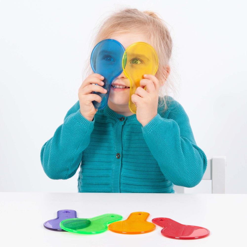Tickit doorschijnende kleur peddels 3 jr+