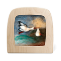 Toverlux toverplaat Het wol Feetje Stork Delivery Geboorte kindje ooievaar broertje zusje 6097604250294  