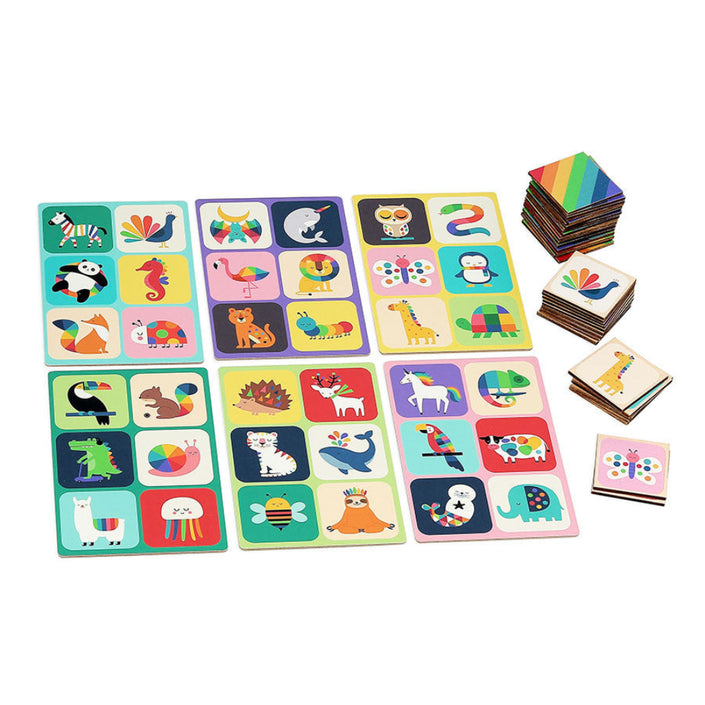 VILAC lottospel Regenboogdieren 2 jr+3