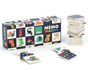 VILAC memoriespel Dieren 2 jr+2