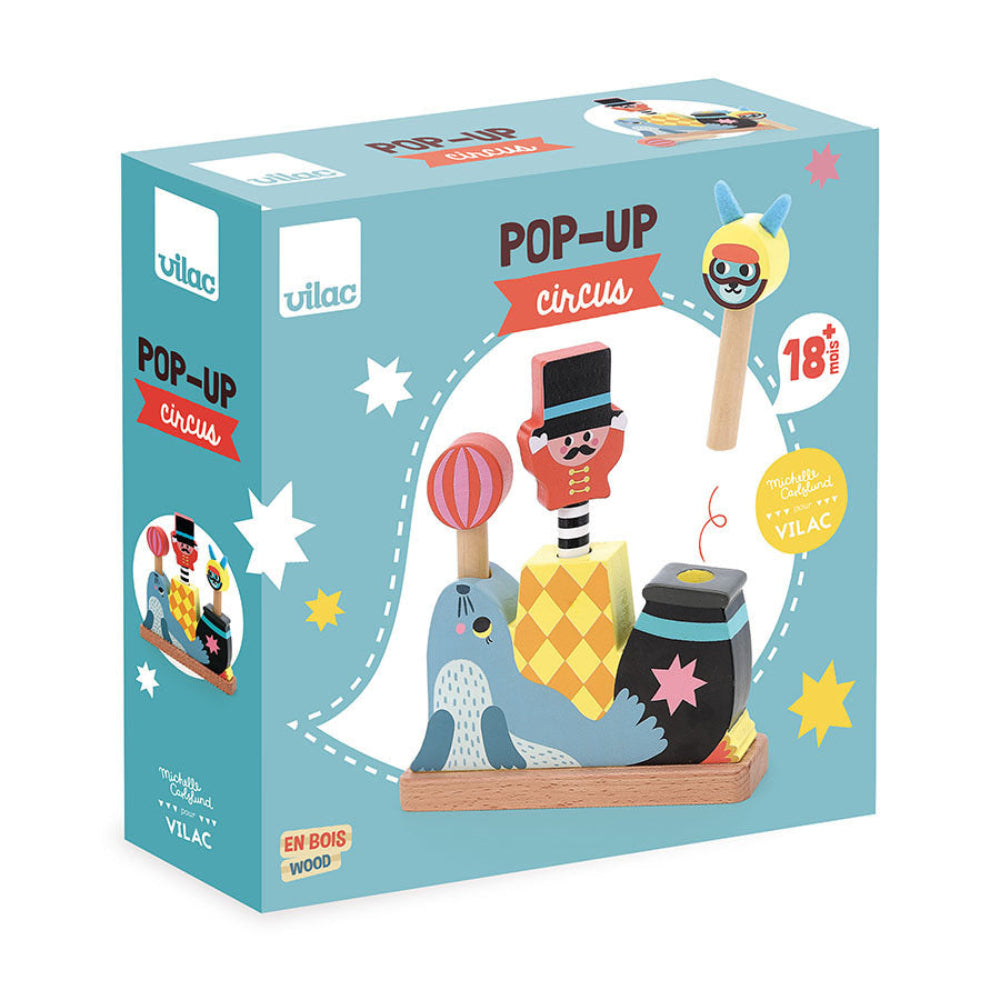 VILAC pop-up Circus 18 mnd+3