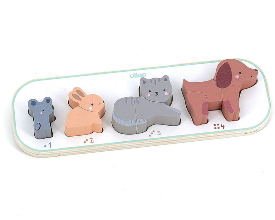 VILAC telpuzzel dieren 1 jr+