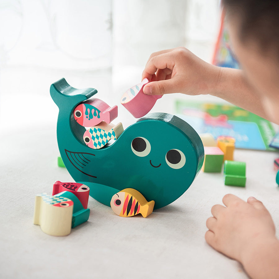 VILAC balancing game Whale 2 yrs+