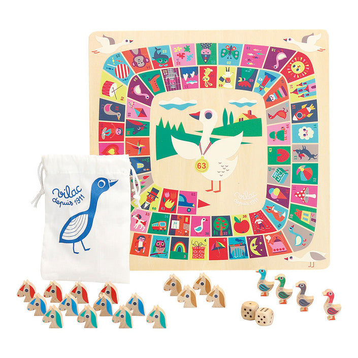 VILAC goose board + ludo Ingela 2 yrs+