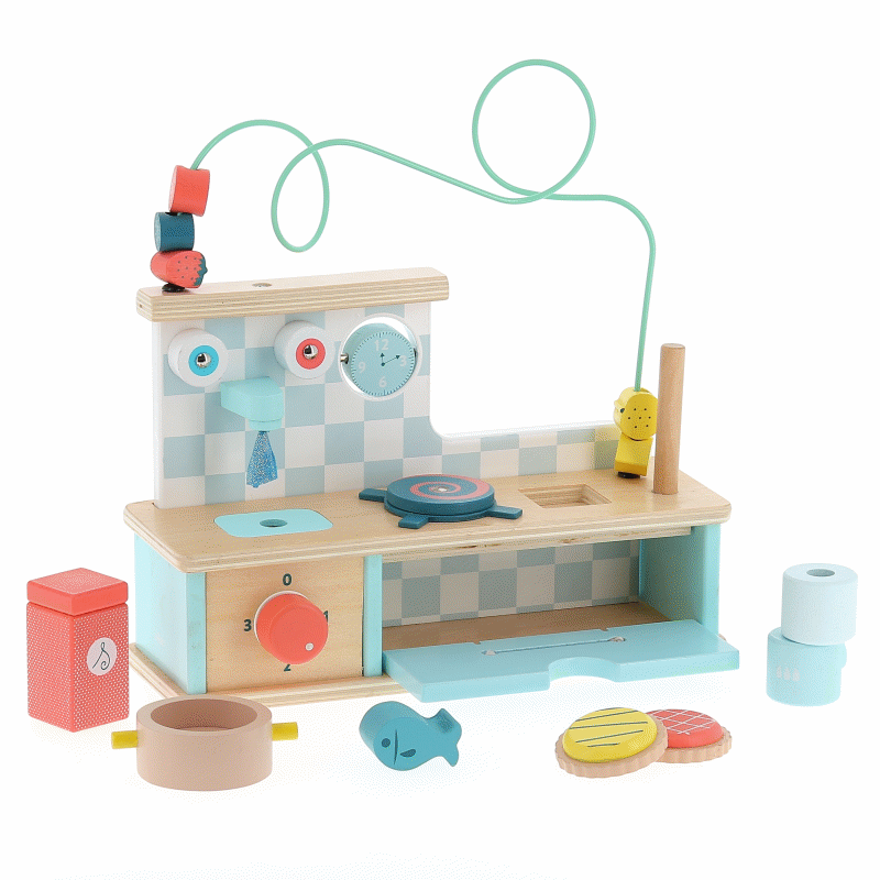 Buy VILAC kitchen with beaded frame 18 months+