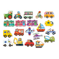 VILAC magnets vehicles 2 yrs+