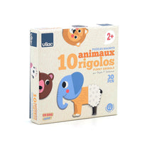 VILAC magnetische puzzel Dieren 2 jr+