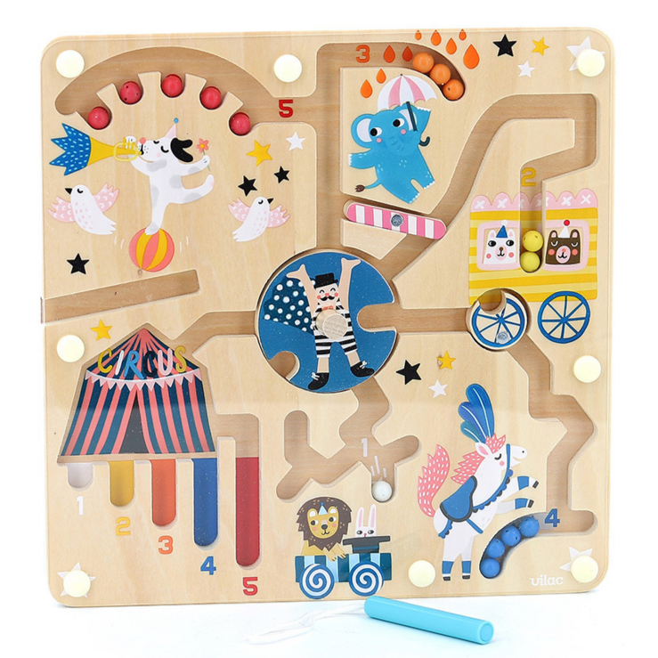 VILAC magnetic labyrinth Circus 2 yrs+