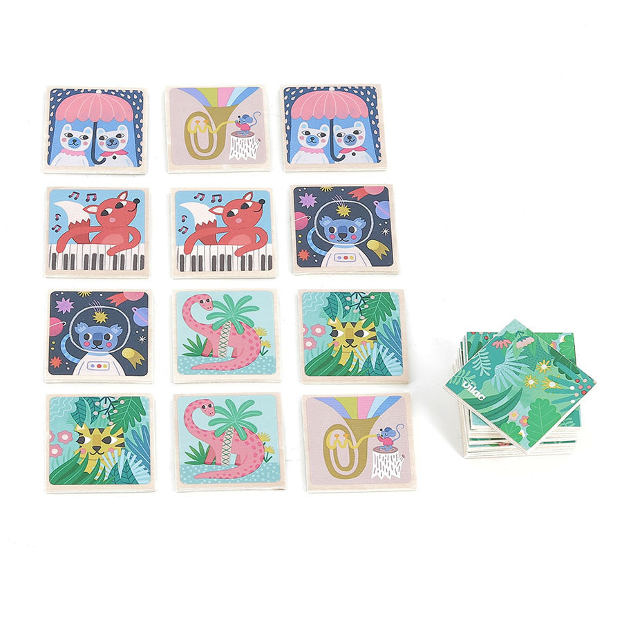 VILAC memo spel Michelle Carlslund 2 jr+