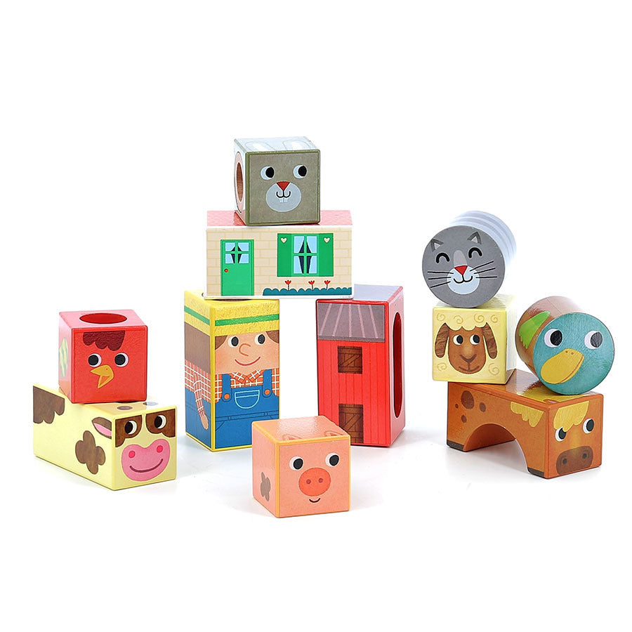 VILAC musical blocks farm 18 months+