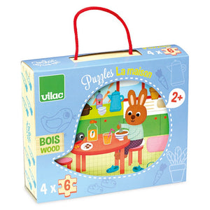 VILAC puzzle professions 3yrs+ / 6, 9, 12 and 16 pcs