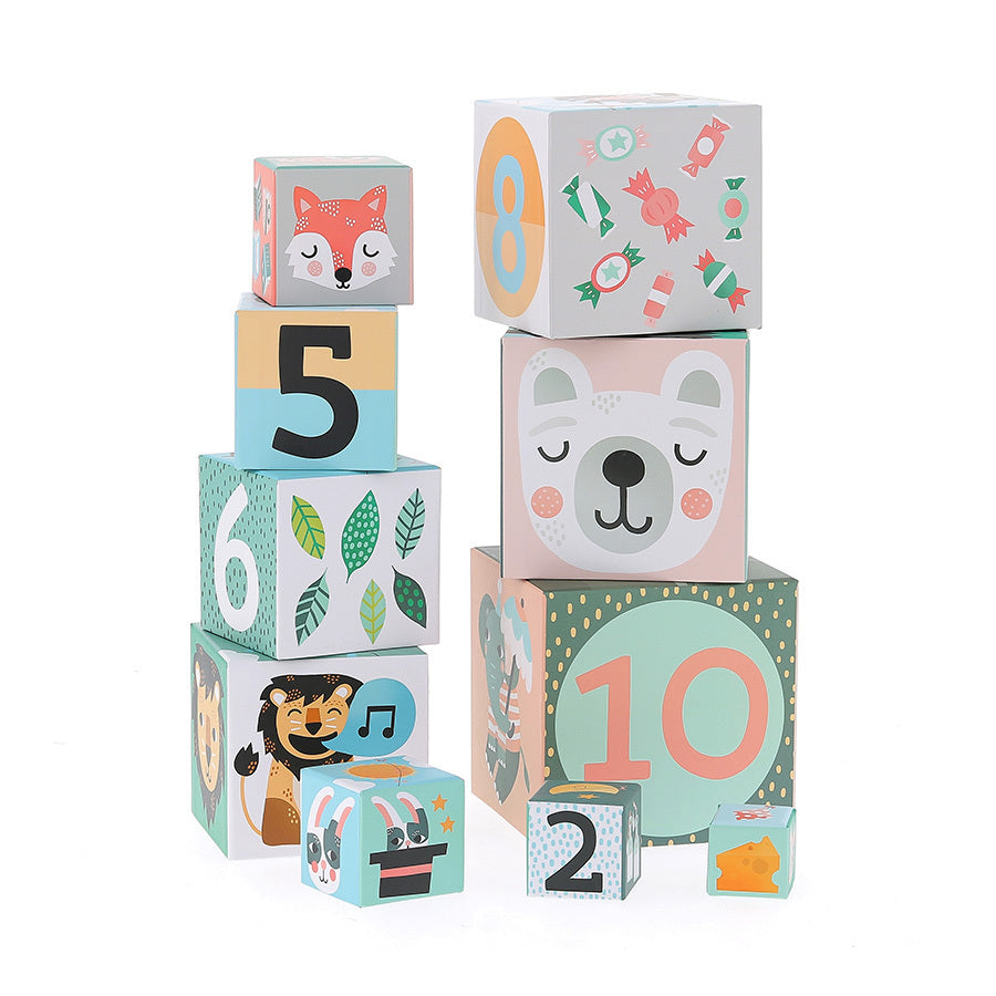 VILAC stacking tower animals 1 yr+