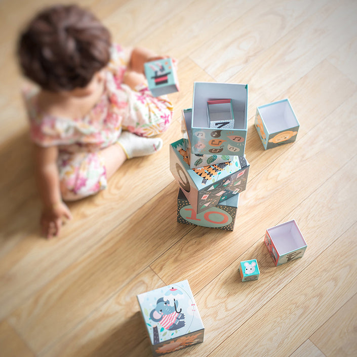 VILAC stacking tower animals 1 yr+