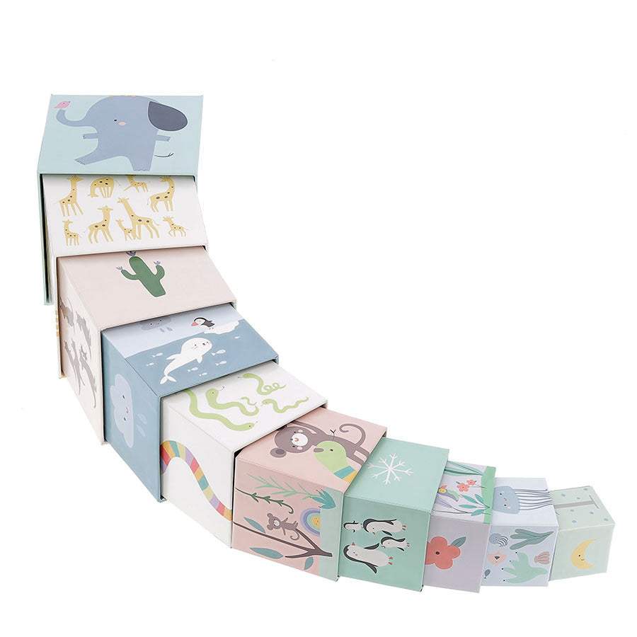 VILAC stapeltoren dieren van de Wereld Sarah Beth 1 jr+ 3048700071040