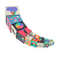 VILAC stacking tower rainbow 1 yr+