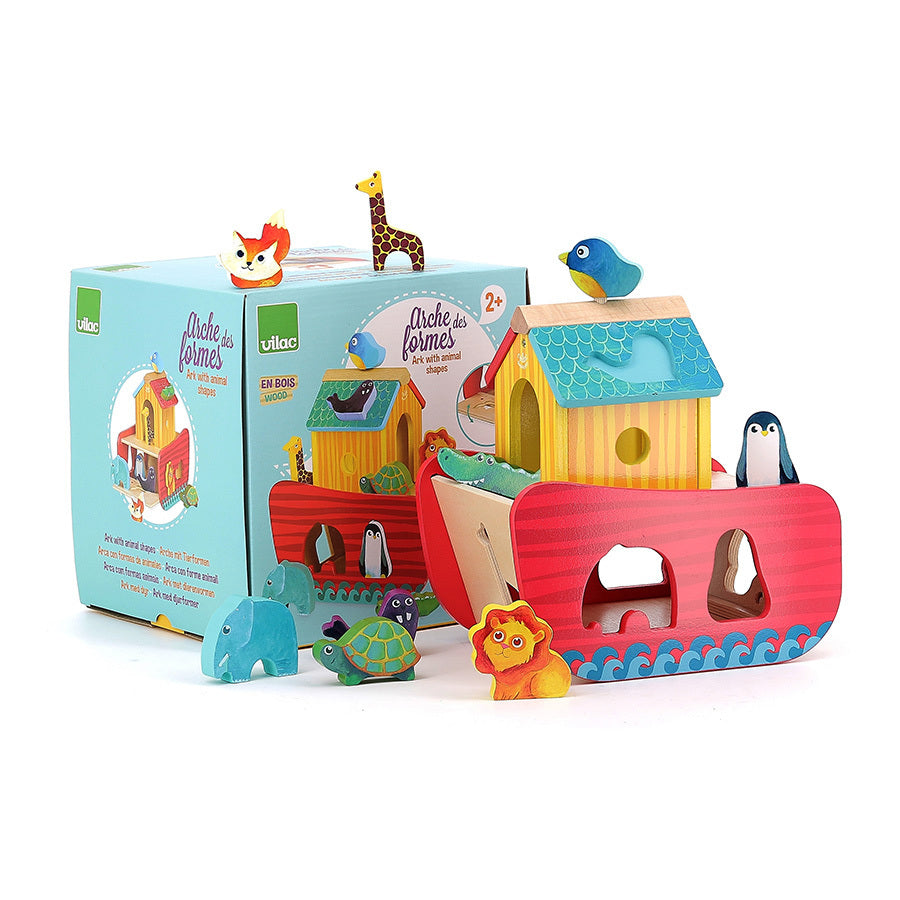 VILAC shape sorter ark 2 yrs+