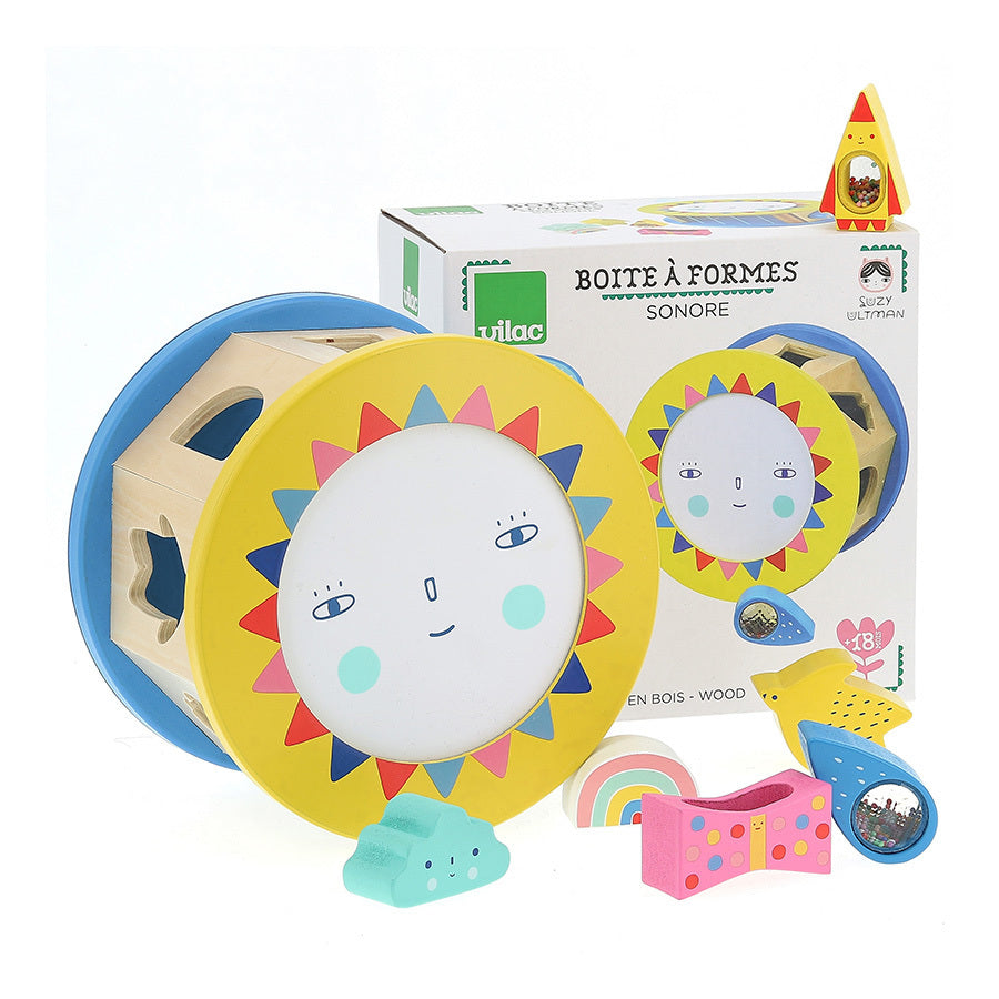 VILAC shape sorter with sound 18 months+
