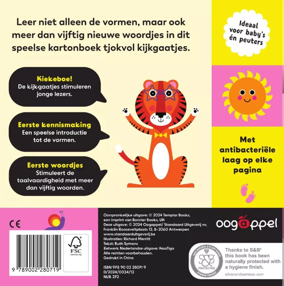 Buy Vormen - baby's boek 1 jr+