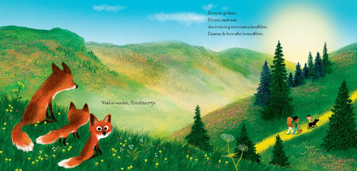 Wakker worden, bos 4 jr+