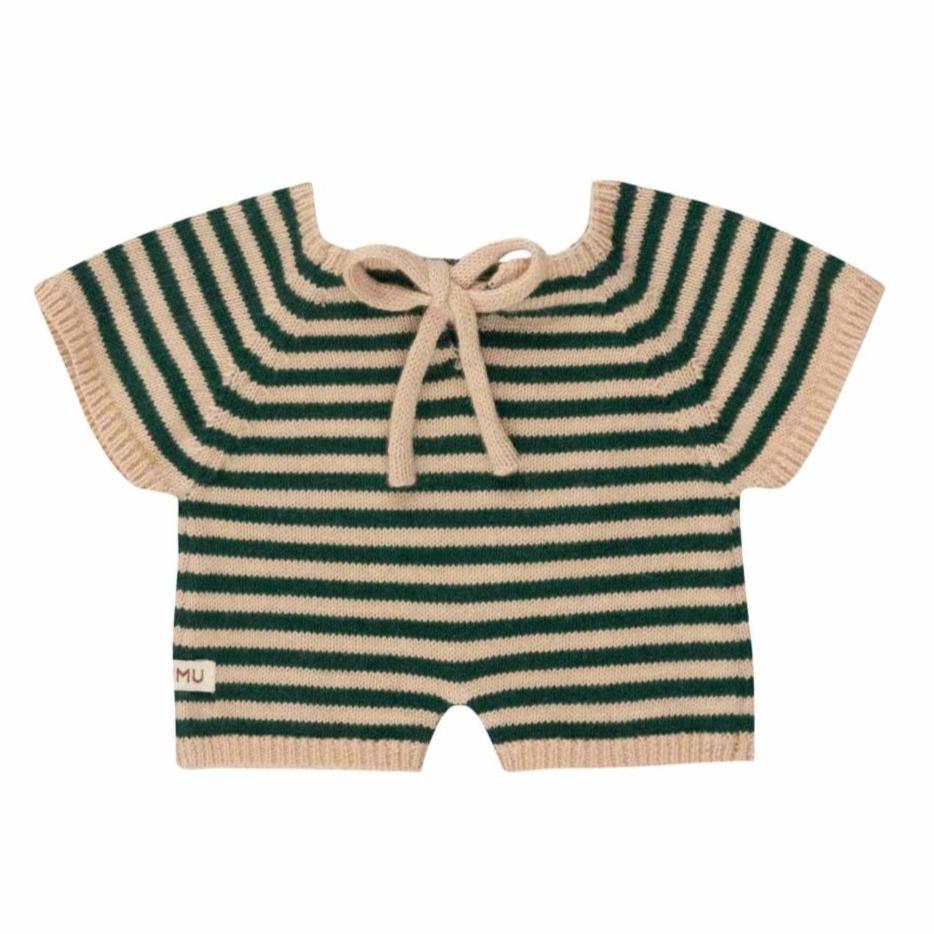 Buy We are gommu onesie Green Cream short 3 jr+