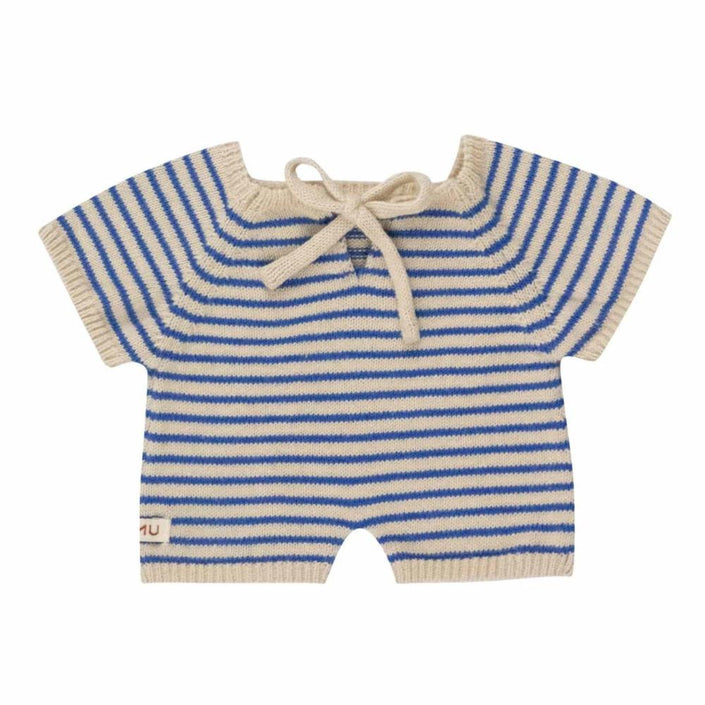 We are gommu onesie Sand Blue short 3 jr+