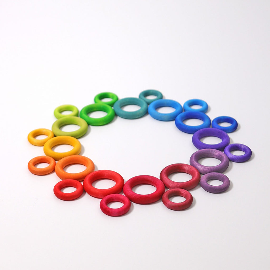 GRIMMS ringen regenboog classic 3 jr+ 4048565101646