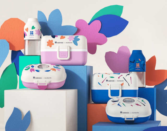 Monbento lunch box gram green forest