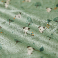 Kaloo knuffeldoekje hond Carre Douceur groen 0 jr+