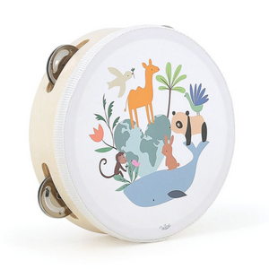 VILAC tambourijn de dieren van de wereld a