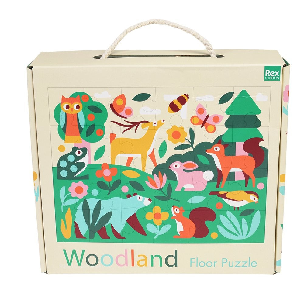 REX London vloerpuzzel woodland 3 jr+ / 24 stks