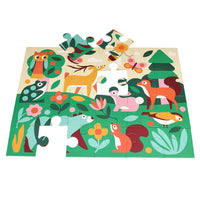 REX London vloerpuzzel woodland 3jr+ / 24 stks REX30253a