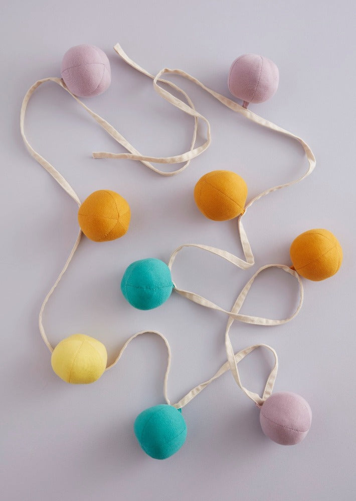 Kids Concept garland beige blue 290 cm 7340028733249