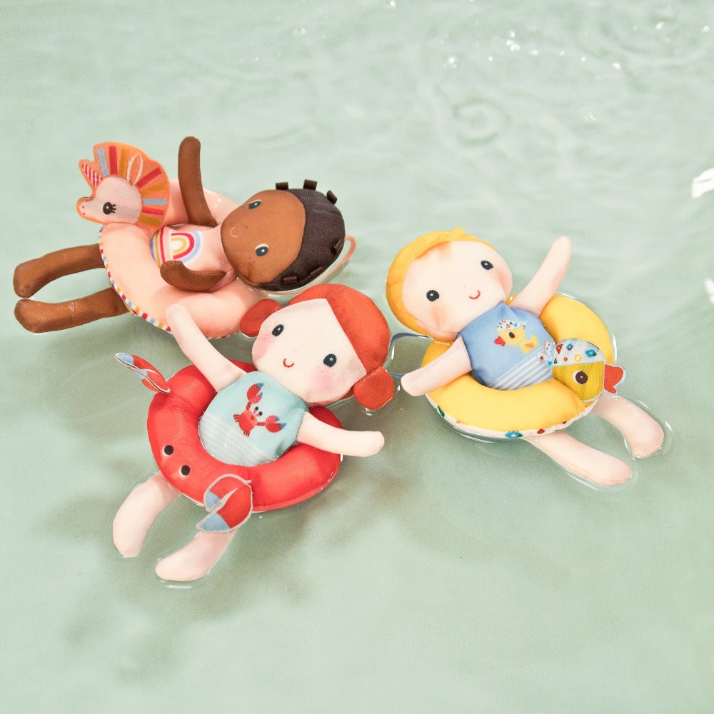 Lilliputiens bath toy doll Lena 9 months +