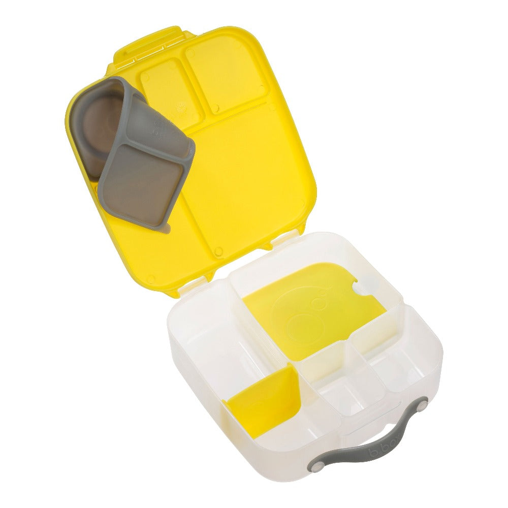 B.box bento lunch box lemon sherbert PP + siliconen