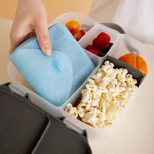 B.box bento lunch box blue slate