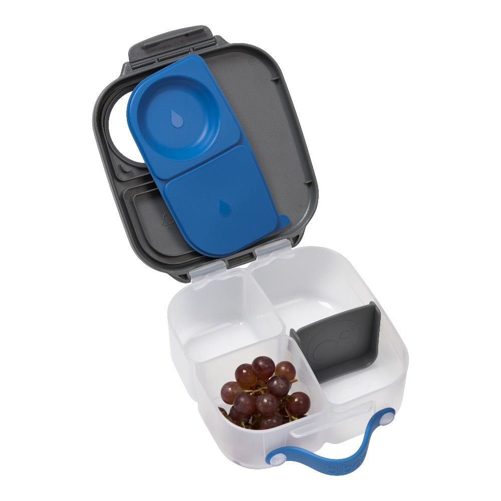 B.box mini bento lunch box blue slate 664