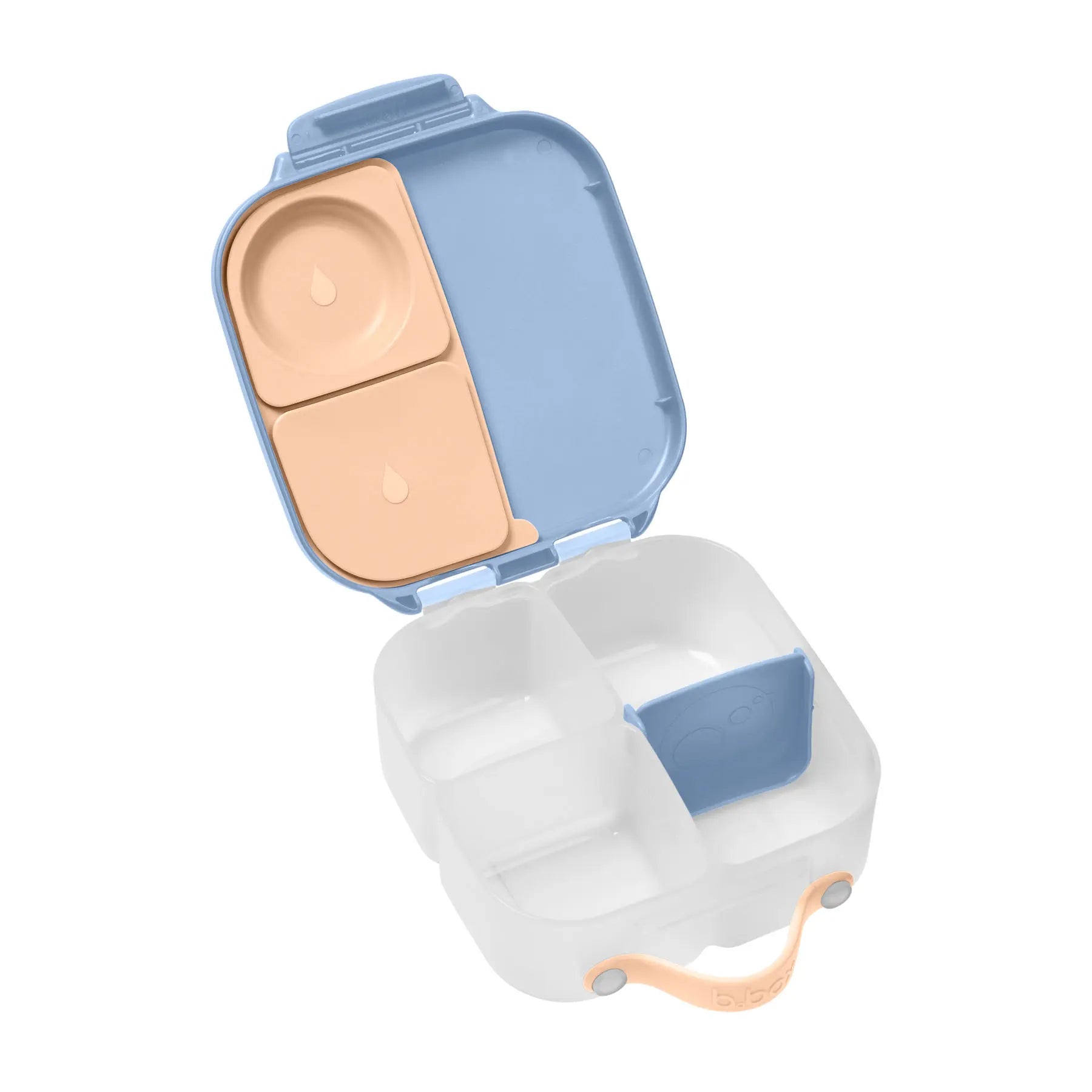 B.box mini bento lunch box blue slate