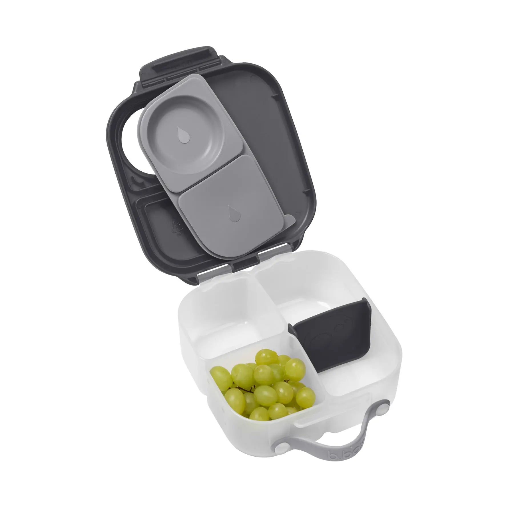 B.box mini bento lunch box blue slate